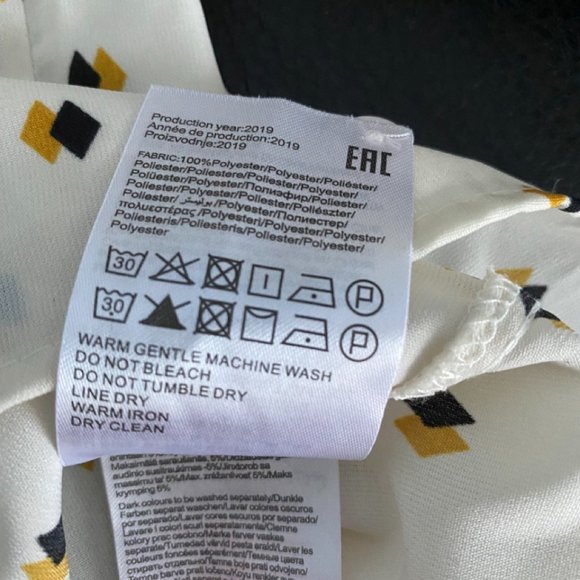 VERO MODA Women's Vmsine L/S Smock Top Blouse - Picture 8 of 8